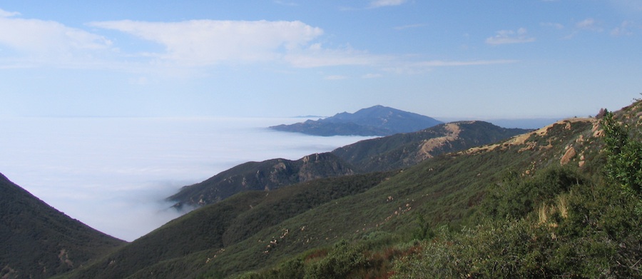 Camino Cielo with clouds