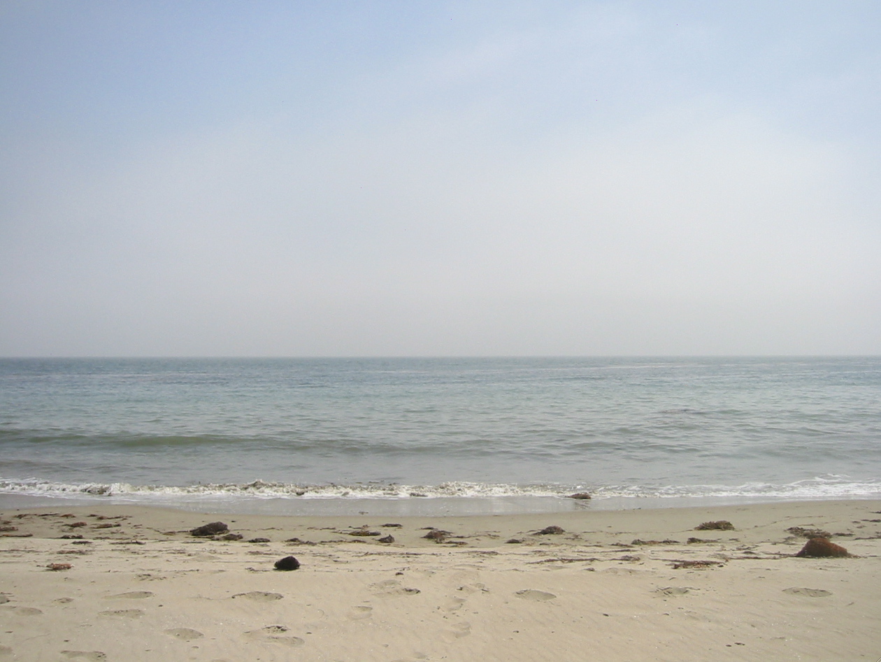 sand and water